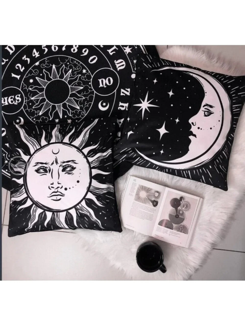Killstar Vintage Moon Cushion Pillow Cover NEW